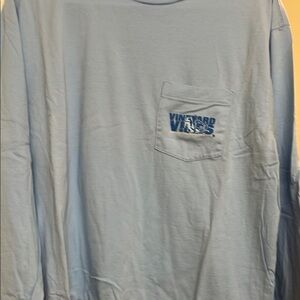 Vineyard Vines Blue Long Sleeve Tee Classic Comfort